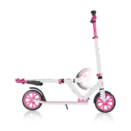 Globber 500 2 Wheel Scooter - White/Pink image {2}