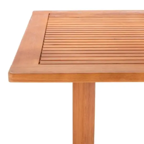 Pate 3pc Bistro Set - Natural/Beige/Navy - Safavieh image {3}