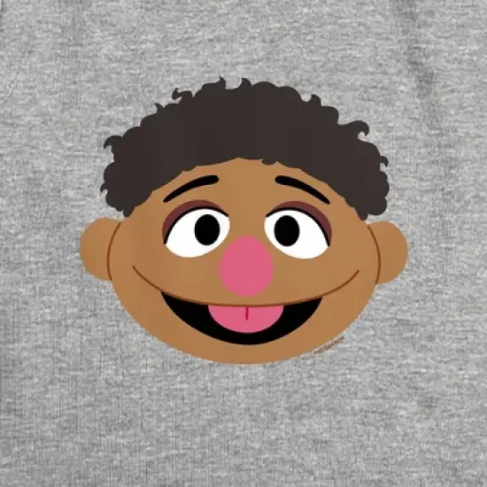 Women's Sesame Streettamir Face Sleeveless Crop Top Tank image {1}