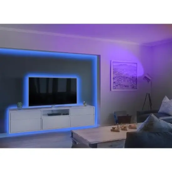 Emerald LED Multi-Color, Color-Changing Light Strips for Bedrooms, Living Room, Outdoor Patio, and Office image {5}