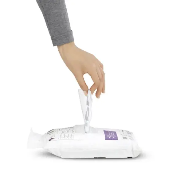 simplehuman Code P 200 Count, Genuine Custom Fit Liners, Drawstring Trash Bags in Dispenser Packs, 30-35 Liter / 8-9 Gallon, White image {1}