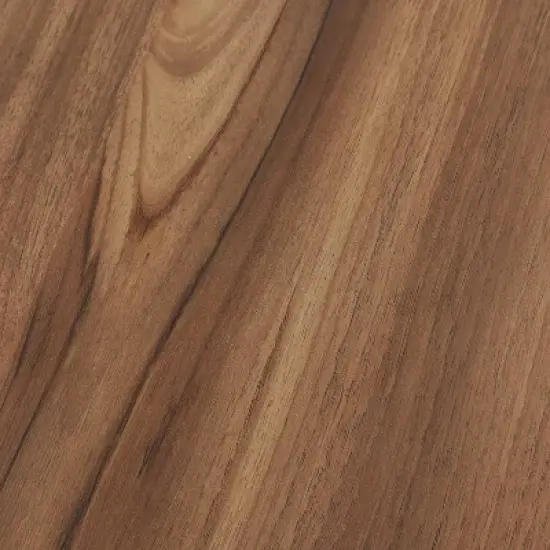 Sunnydaze Indoor Modern Furniture Steel Wire Bar Table with Faux Woodgrain Tabletop - Brown image {3}