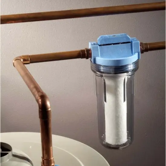 Culligan Whole House Standard Duty 3/4 Inlet/Outlet with Clear Housing Filtration System: Filters Sediment, Lead, Chlorine image {7}