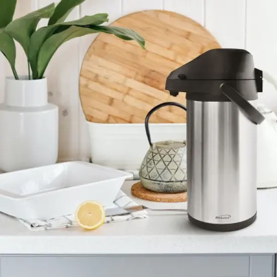 Brentwood 3.5 Liter Airpot Hot & Cold Drink Dispenser image {1}