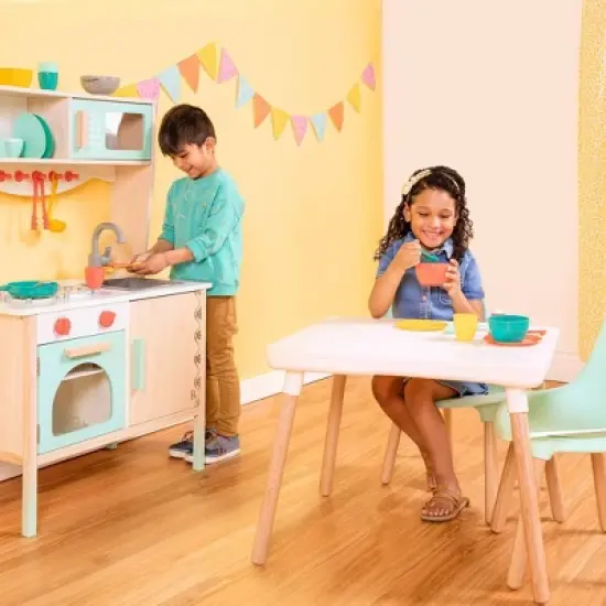 B. toys Wooden Play Kitchen - Mini Chef Kitchenette image {2}