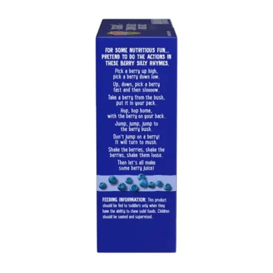 Earth's Best Organic Blueberry Toddler Snack Bars Sesame Street Sunny Days - 7ct image {2}