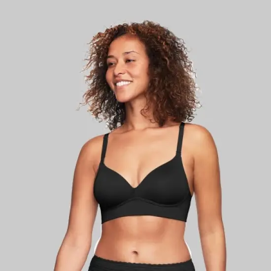 Warners&reg; Simply Perfect&reg; Allover-Smoothing Bliss Wireless Lightly Lined Convertible Longline Comfort Ba RM1011T image {2}