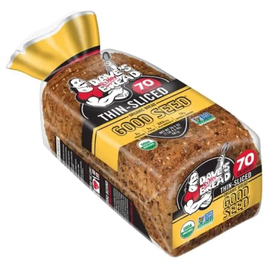 Dave's Killer Bread Organic Thin Sliced Good Seed Bread - 20.5oz image {5}