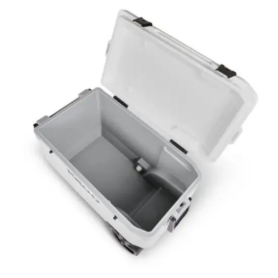 Igloo Latitude 137 Cans 90 Quart Rolling Cooler - White: Polyethylene, Tow Handle image {11}