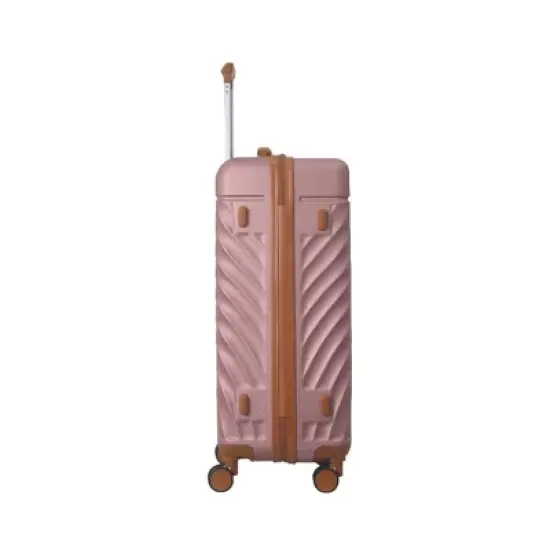 MAYEERTY 3-Piece ABS Luggage Set Suitcases with Multi-Position Handle, Silent Spinner Wheels, and TSA Lock - 20''24''28'', Rose Gold image {6}