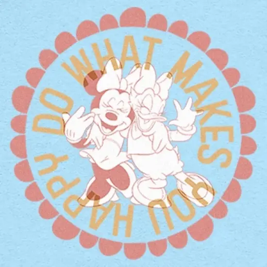 Infant's Mickey & Friends Do What Makes You Happy Onesie image {1}