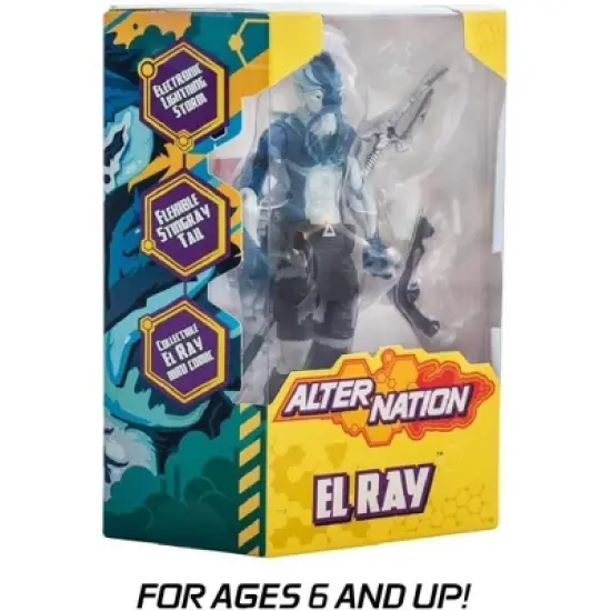 Panda Mony Toy Brands Alter Nation 6 Inch Phase 1 Action Figure | El Ray image {1}
