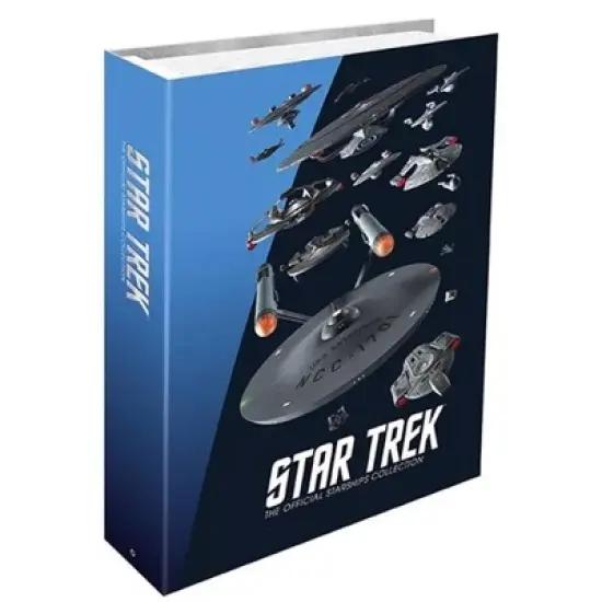 Eaglemoss Collections Star Trek Official Starships Collection Binder | Blue Federation image {3}