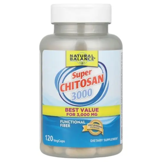 Natural Balance Super Chitosan 3000 | 120 VegCaps image {2}