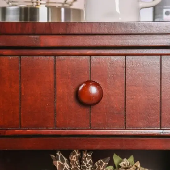 Mereu 1 Drawer Nightstand Cherry - HOMES: Inside + Out image {3}