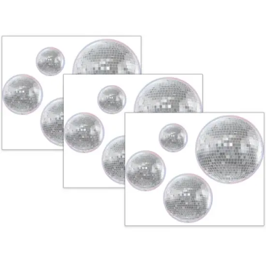 Teacher Created Resources&reg; Disco Balls Accents, Assorted Sizes, 60 Per Pack, 3 Packs image {2}
