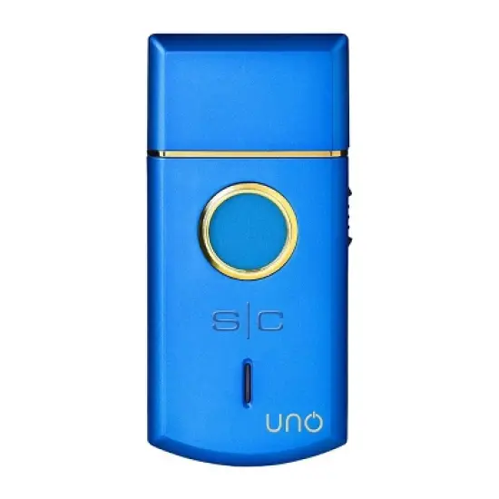 StyleCraft Uno Single Foil Shaver USB Rechargeable Travel Size Blue image {1}