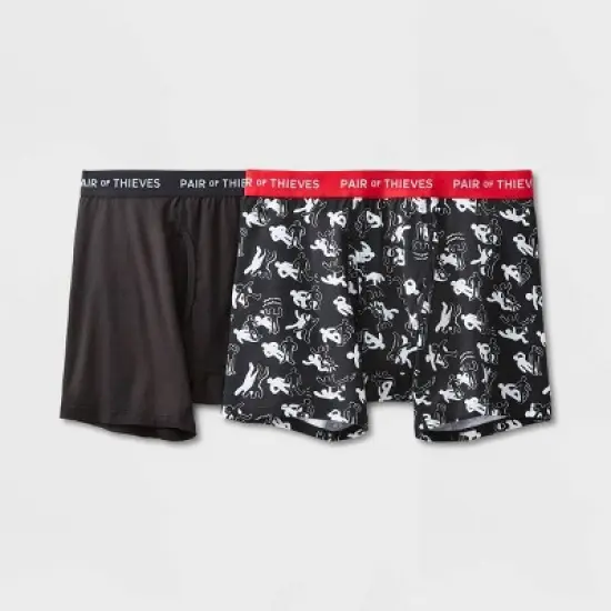 Pair of Thieves Men's 2pk Super Fit Boxer Briefs image {9}