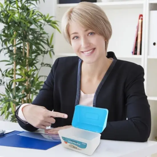 Enday  3" X 5" Index Card File Box image {3}