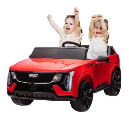 24V Kids Ride on Car Licensed Cadillac 2 Seater Ride on Truck Toy Battery Powered Electric Car for Toddlers image {10}