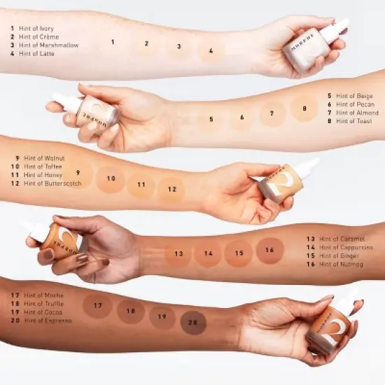 Morphe 2 Hint Hint Skin Tint Foundation - 1 fl oz image {4}