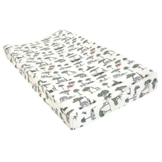Hudson Baby Changing Pad Cover, Going On Safari, One Size image {2}