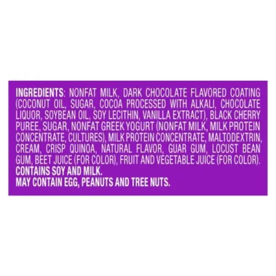 Yasso Frozen Greek Yogurt Cherry Chocolate Crunch - 10.6 fl oz/4ct image {4}