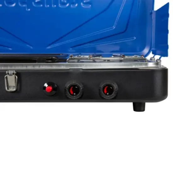 Stansport Propane Stove and Grill Combo Piezo Ignition Blue image {6}
