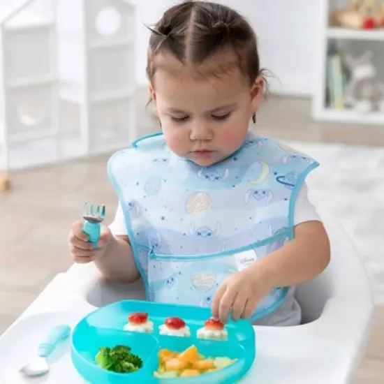 Disney Stitch SuperBib Waterproof Feeding Bibs - 3pk image {3}