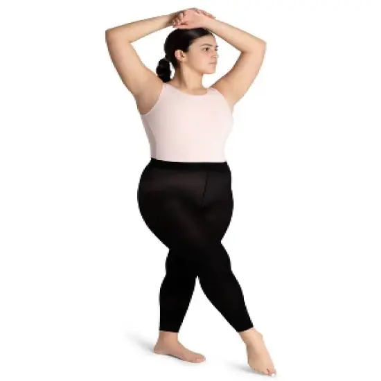 Capezio Women's Footless Tight w Self Knit Waist Band image {3}