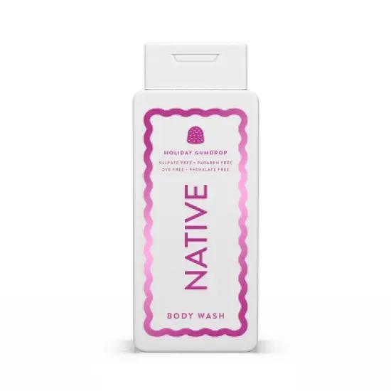 Native Limited Edition Body Wash - Holiday Gumdrop - Sulfate Free - 18 fl oz image {9}