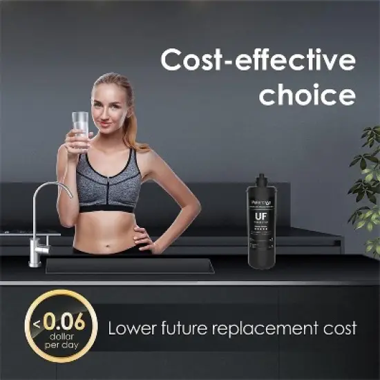 Waterdrop RF10-UF 0.01 Micron Replacement Filter Cartridge For 10UA/10UA-UF/10UB/10UB-UF Under Sink Water Filter image {5}