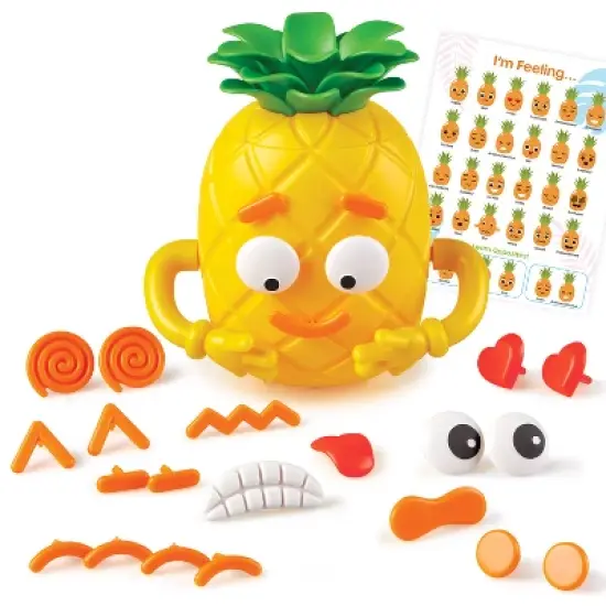 Learning Resources Big Feelings Pineapple: Educational Emotions Development Toy for Preschool, 30 Plastic Pieces image {6}
