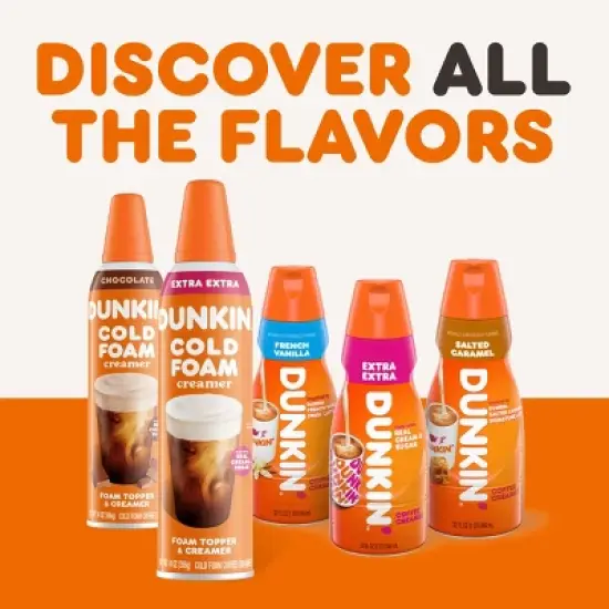 Dunkin' Donuts Cold Foam Coffee Creamer image {5}