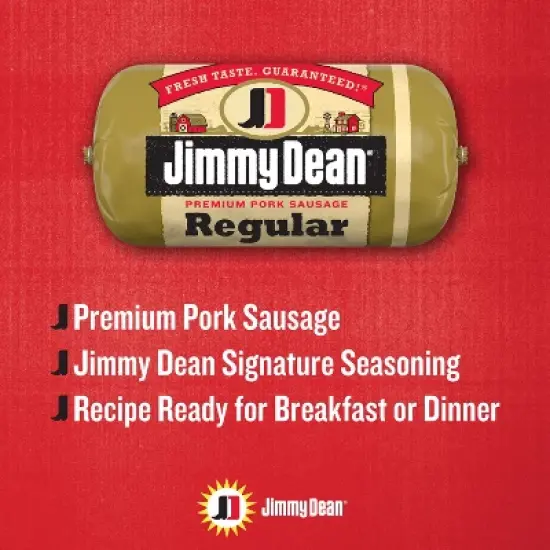 Jimmy Dean Regular Pork Sausage Roll - 16oz image {3}