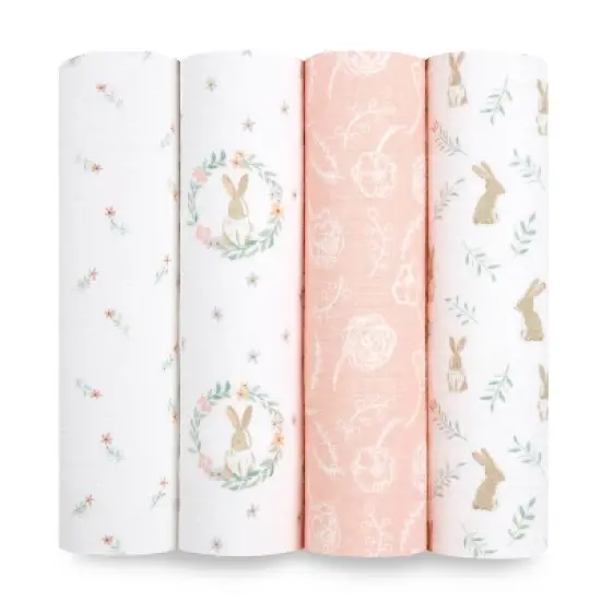 aden + anais essentials Muslin Swaddle Blankets - 4pk image {14}