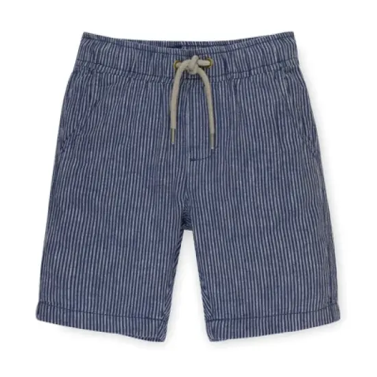 Hope & Henry Boys' Relaxed Linen Pull-On Short, Infant image {6}
