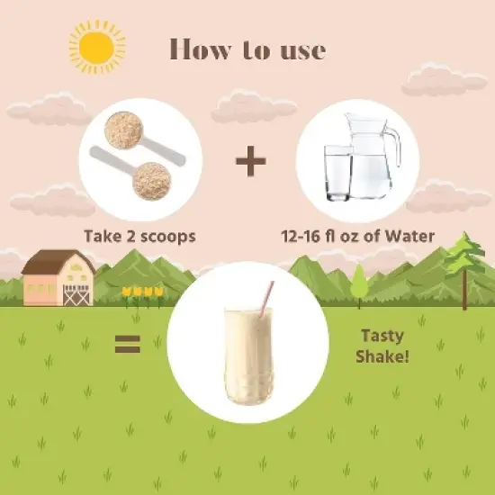 TruHeight Growth Protein Shake (Vanilla Ice Cream Flavor) Natural Growth & Development Protein Powder for Kids & Teens - Vitamins & Minerals, Ages 5+ image {5}