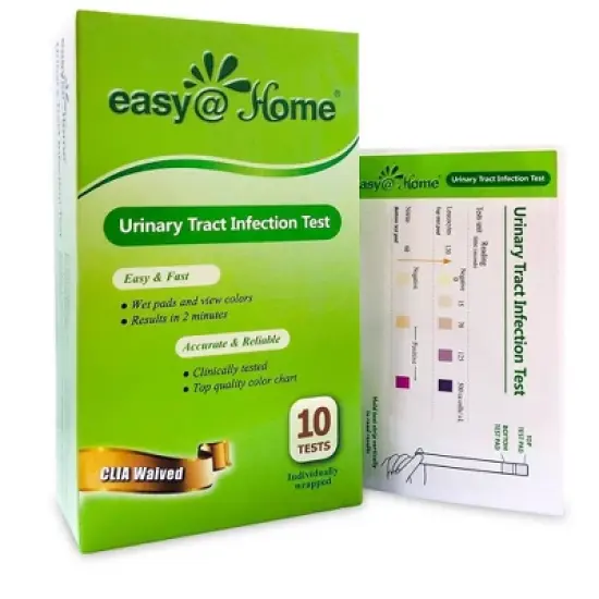 easy@Home Urinary Tract Infection (UTI) Test Strips - 10ct image {1}