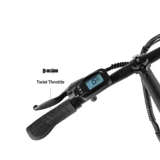 Jetson J8 20" Step Over Electric Bike - Black image {20}