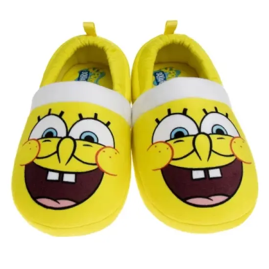 Nickelodeon SpongeBob SquarePants Little Kids Dual Sizes Slippers image {2}