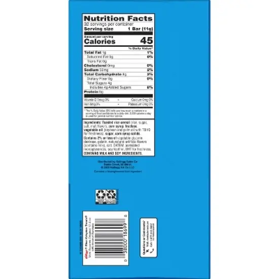 Rice Krispies Treats Original Mini Squares - 12.4oz/32ct image {1}