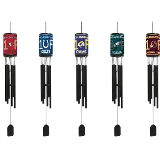 NFL Wind Chime, #1 Fan with Team Logo - New Orleans Saints image {1}