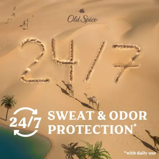 Old Spice Antiperspirant & Deodorant - Invisible Solid - Oasis - 2.6oz image {3}