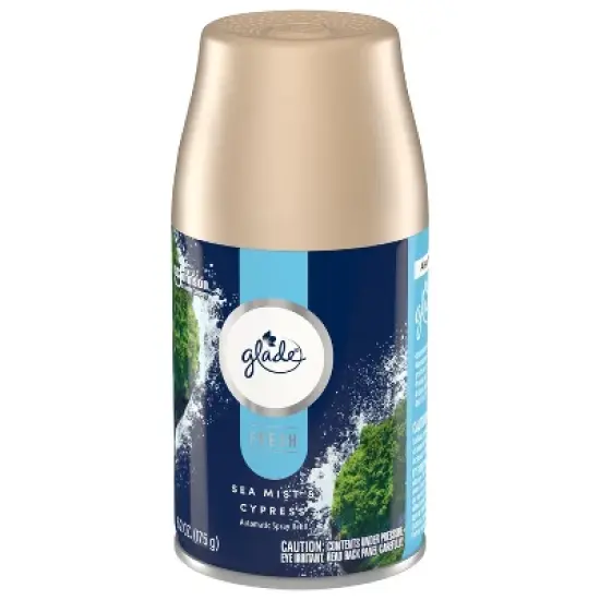 Glade Automatic Spray Air Freshener Refill - Fresh Sea Cypress - 6.2oz image {11}