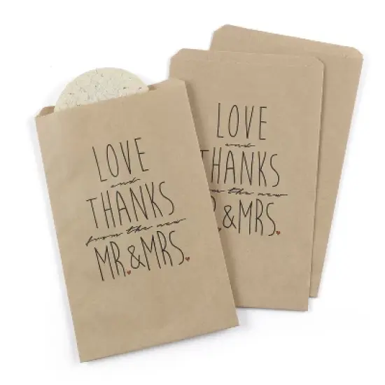 25ct Newlywed Treat Bags image {3}