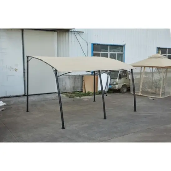 COWLOWN Outdoor Walled Mounted Pergolas on Clearance, Patio Awnings Suitable for Backyard, Porch, Garde image {8}