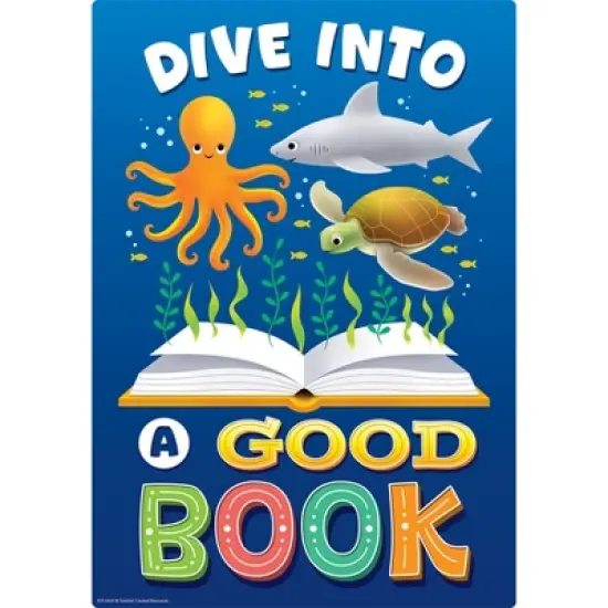 Teacher Created Resources&reg; Reading Is Fun Small Poster Pack, 12 Posters image {1}