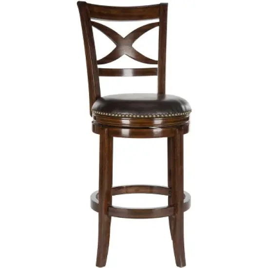 Santino Swivel Bar Stool  - Safavieh image {2}