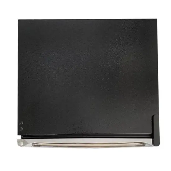 Frigidaire 3.2 cu ft Single-Door Refrigerator - Platinum: Small Beverage Fridge, Stainless Steel, Low Noise, Reversible Door image {2}